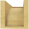 Ekena Millwork 6"W x 12"D x 6"H Wide Olympic Rough Cedar Woodgrain TimberThane Corbel, Primed Tan CORUR06X12X06OLYRCPR - alternate 2